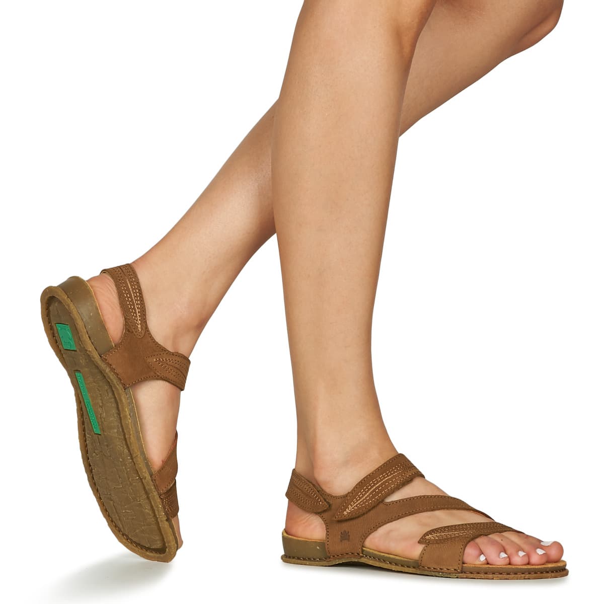Women's Sandals El Naturalista Brown