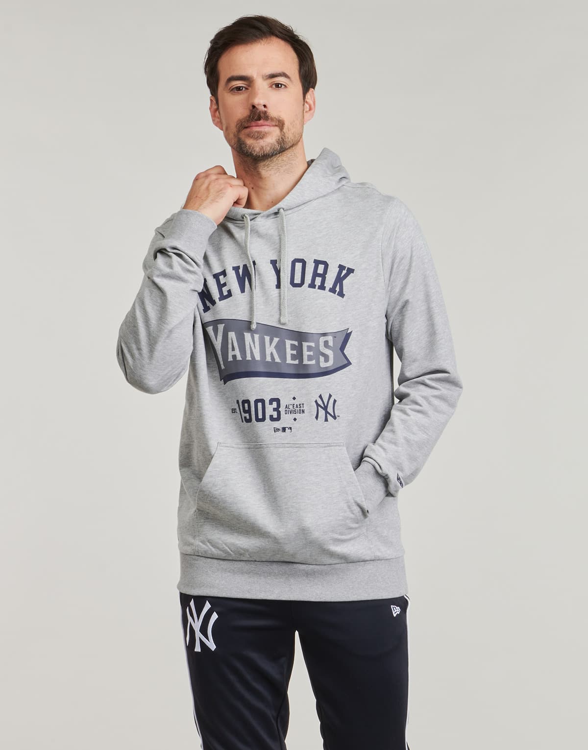 Men's Sweatshirts New-Era Gray