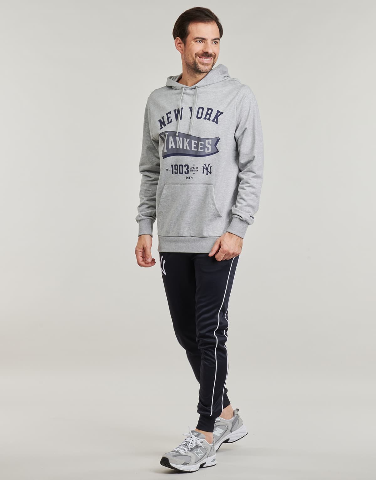 Men's Sweatshirts New-Era Gray