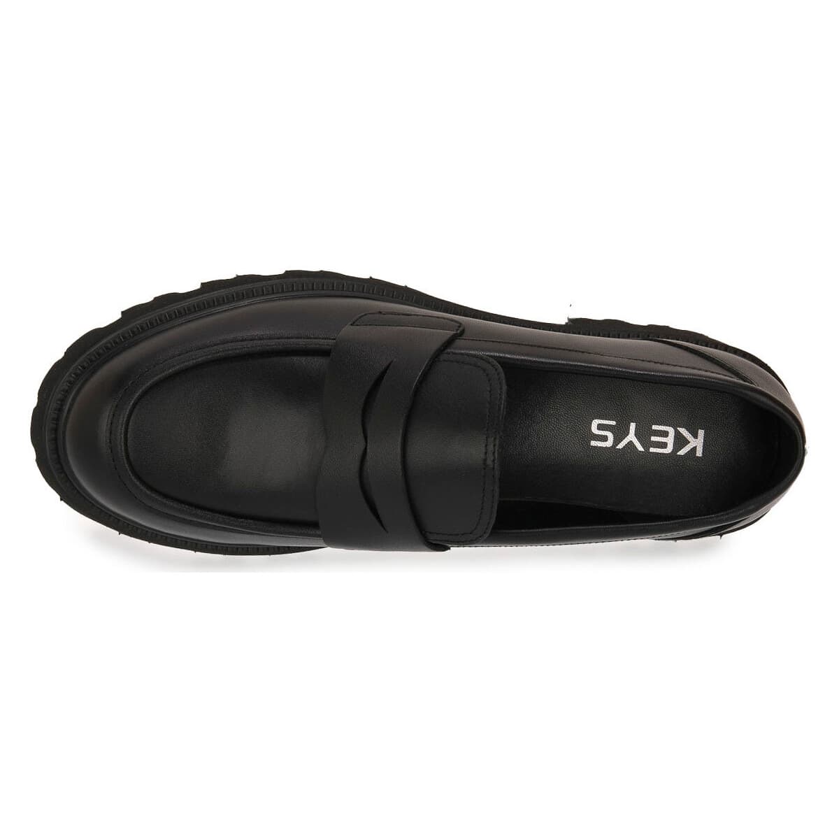 Women's Loafers Keys Black