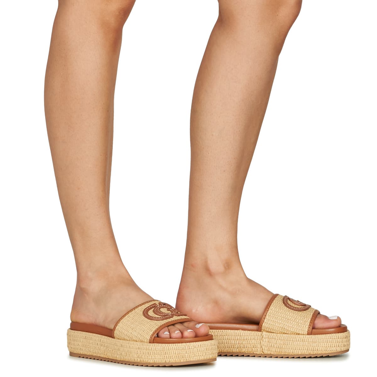 Women's Mules Guess Beige