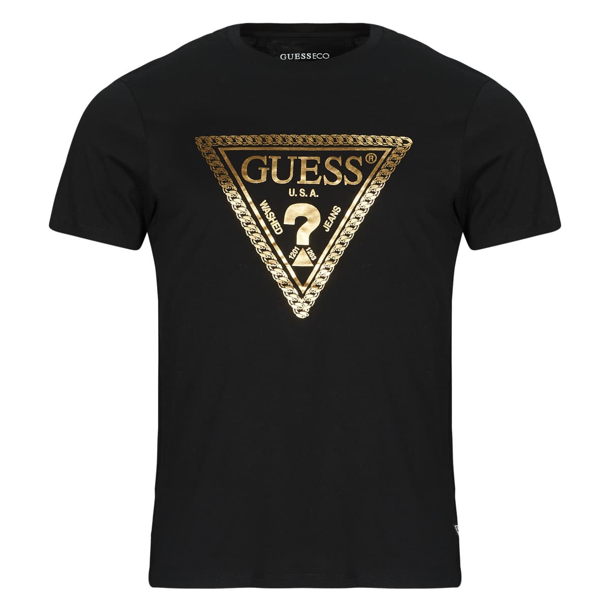 Men's T-Shirts Guess Black