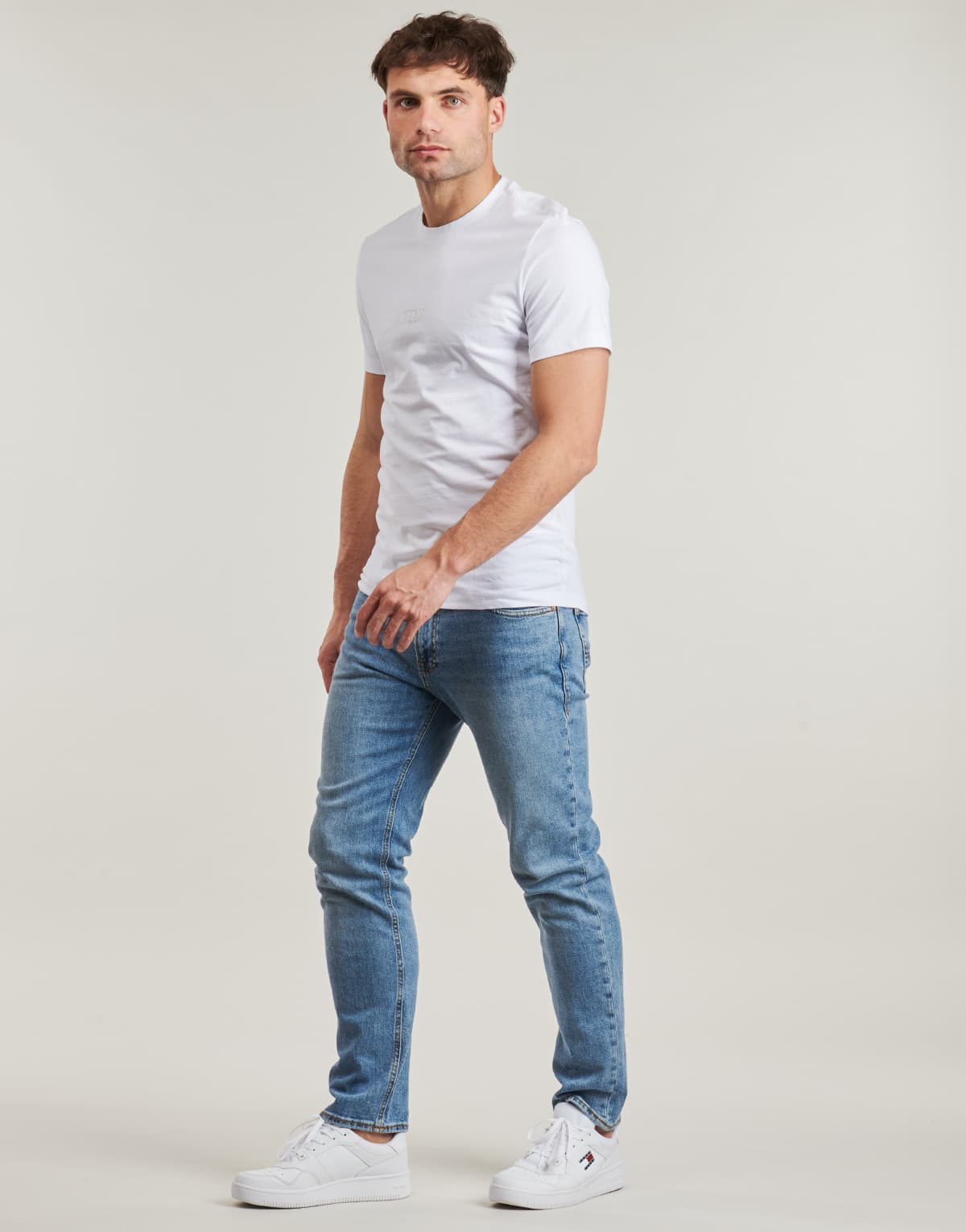 Men's T-Shirts Guess White