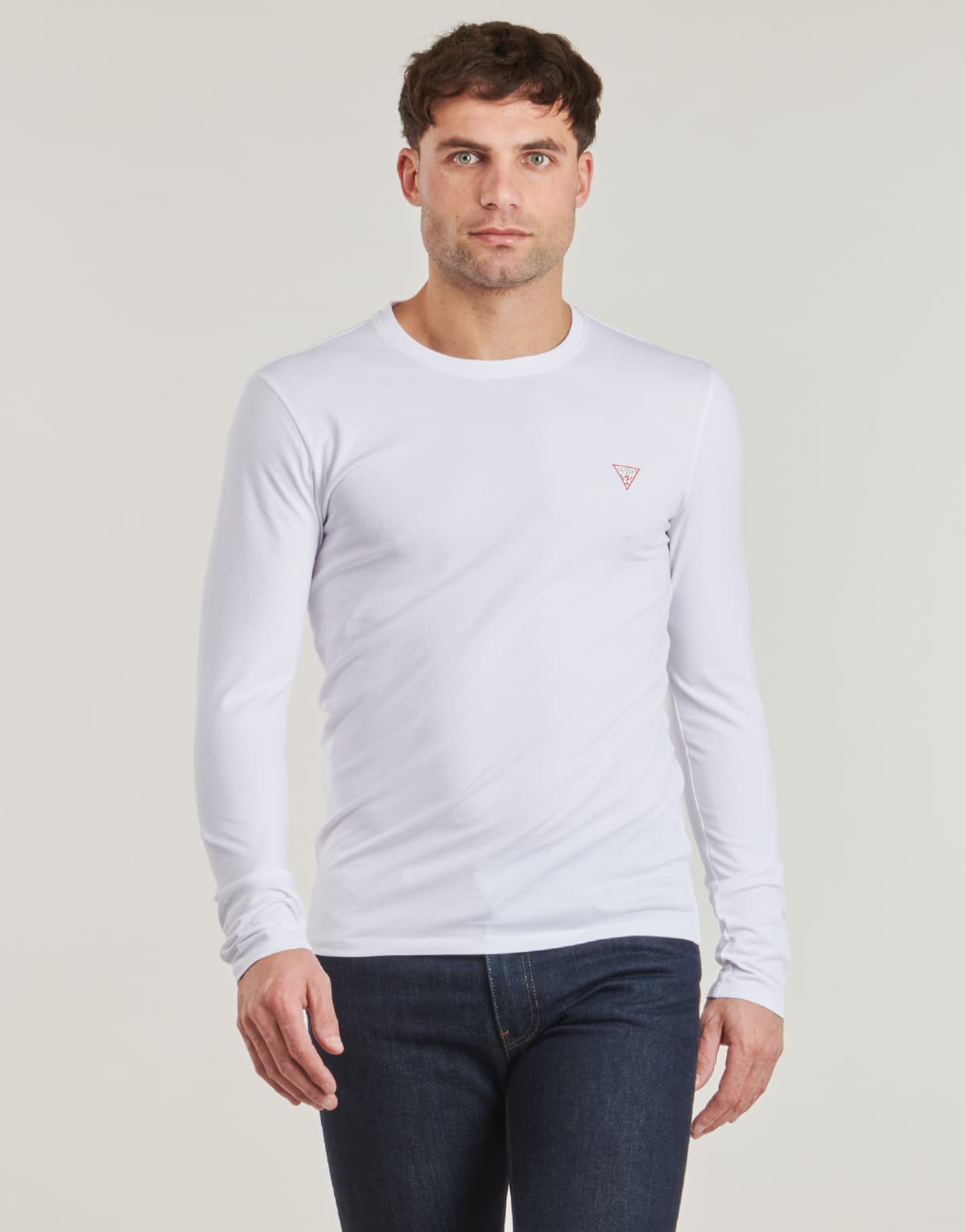 Men's T-Shirts Guess White