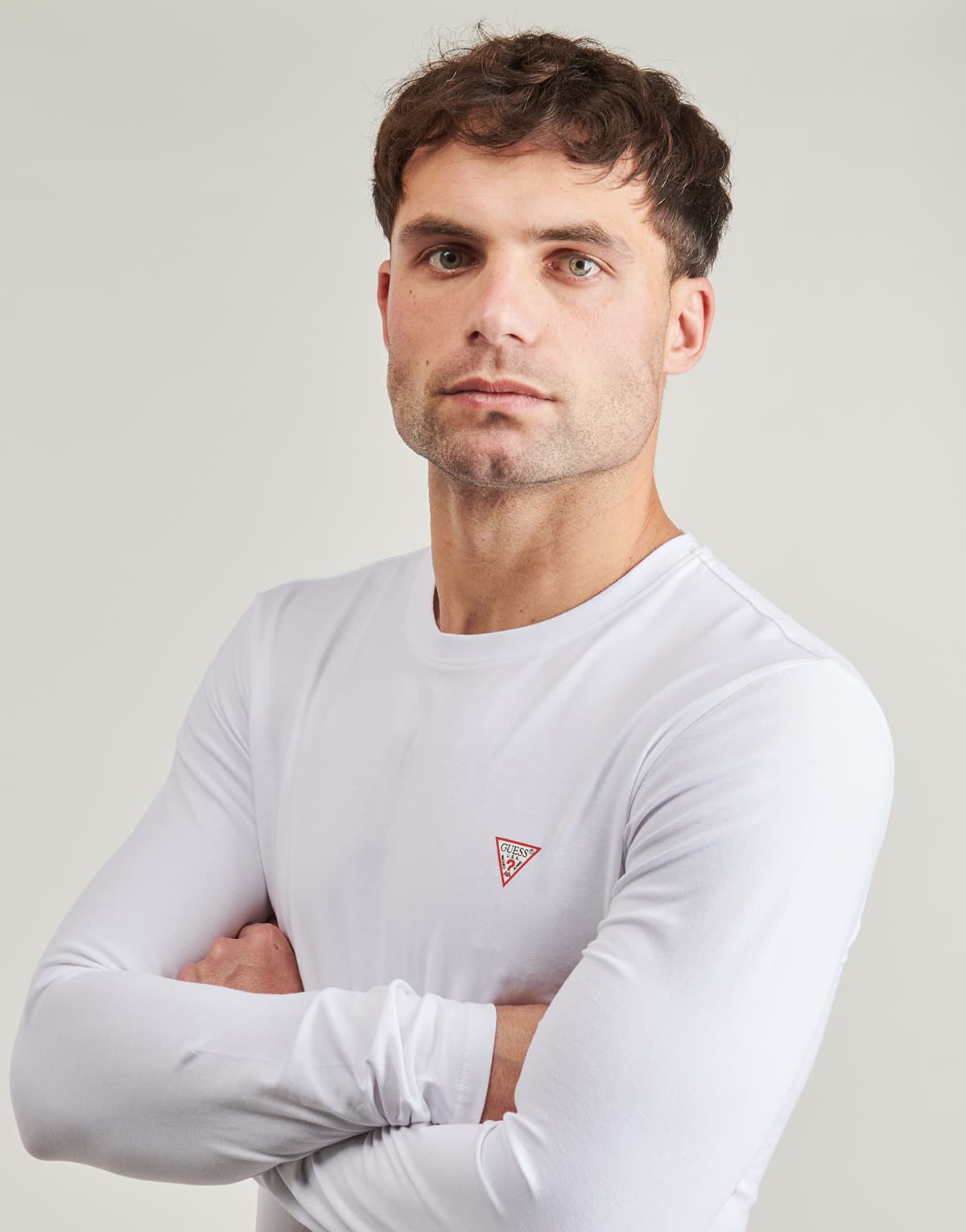 Men's T-Shirts Guess White