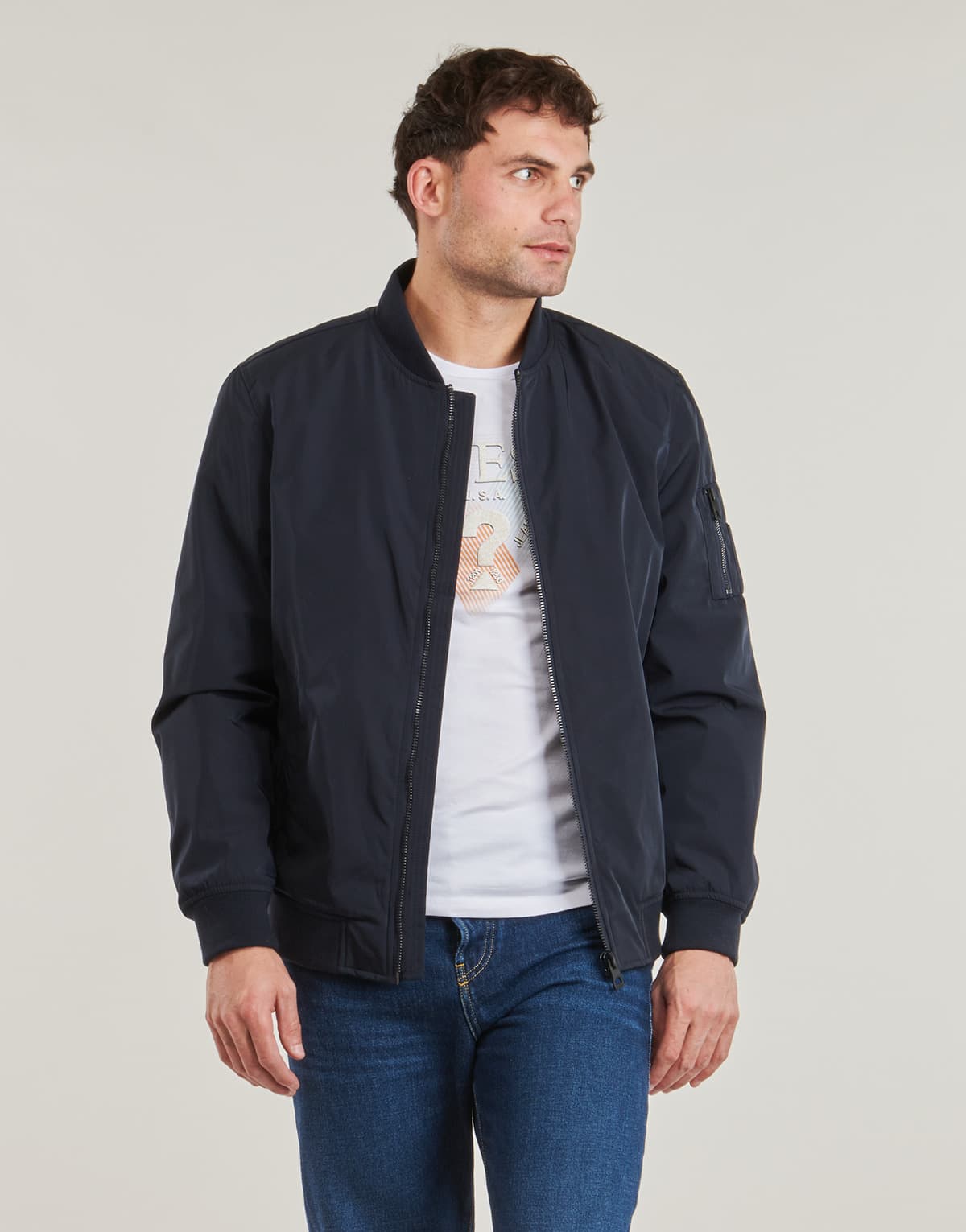 Men's Jackets Guess Blue