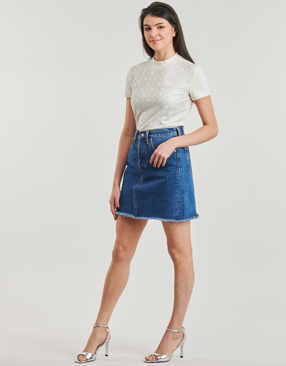 Women's T-Shirts Guess White