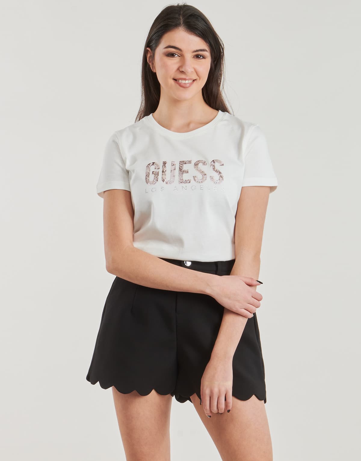 Women's T-Shirts Guess White