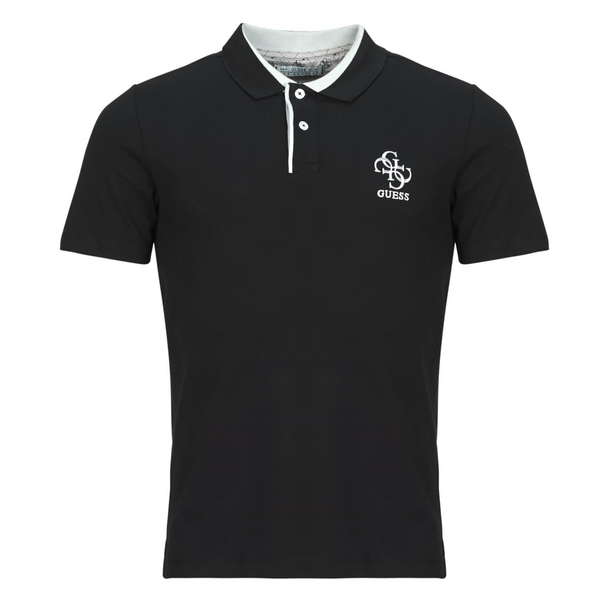 Men's Polo Shirts Guess Black