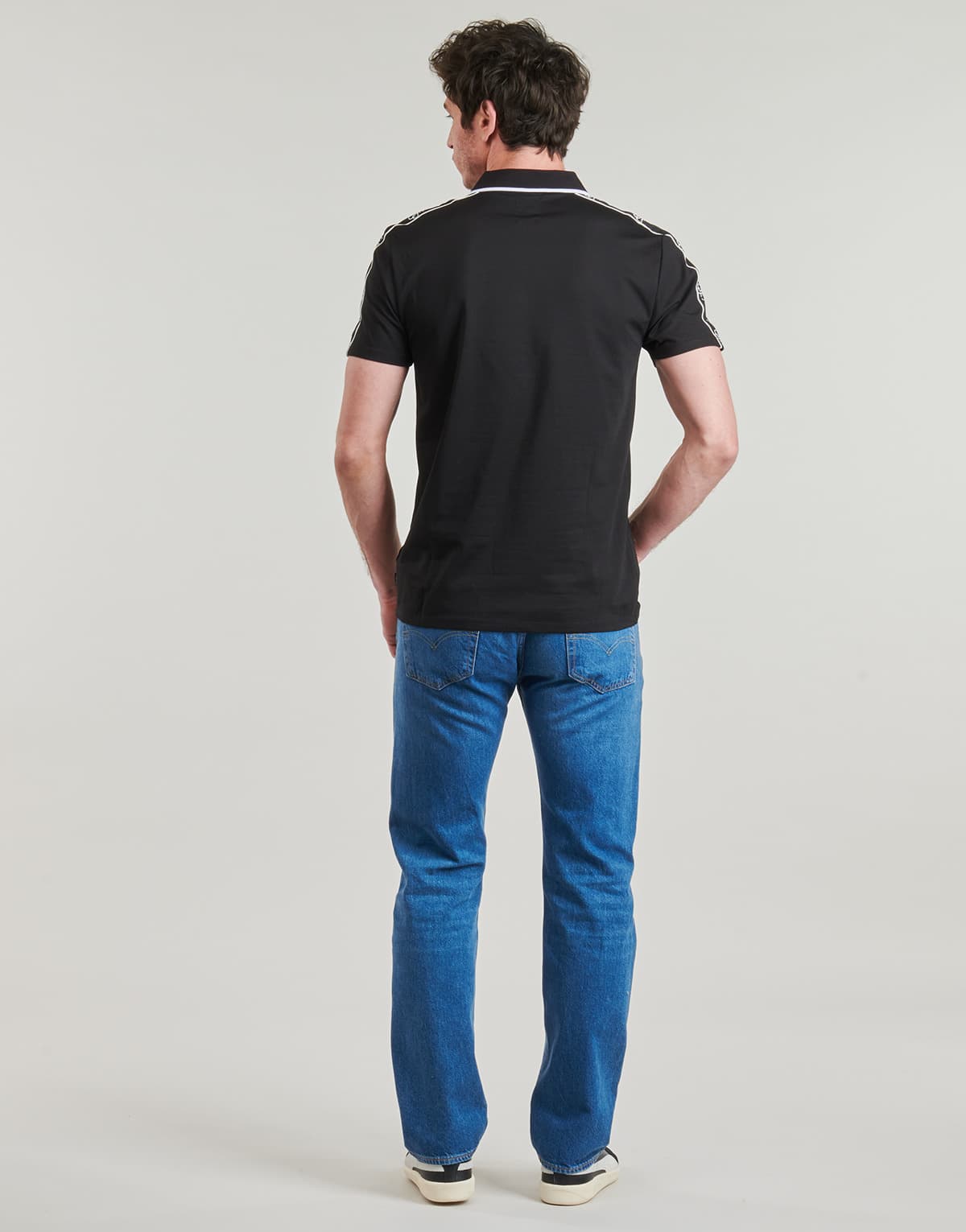 Men's Polo Shirts Guess Black