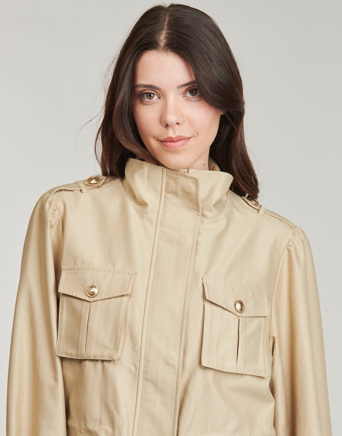 Women's Parkas Guess Beige