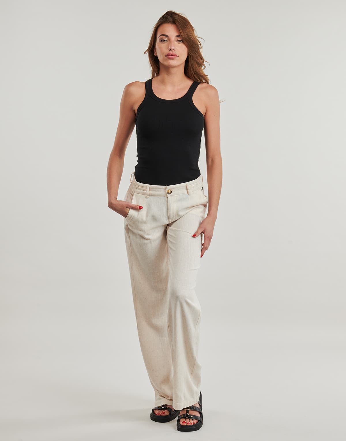 Women's Pants Freeman T.Porter Beige