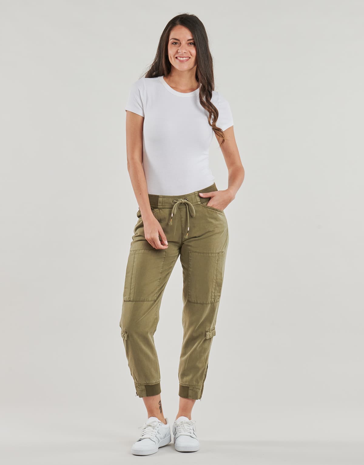 Women's Pants Freeman T.Porter Khaki