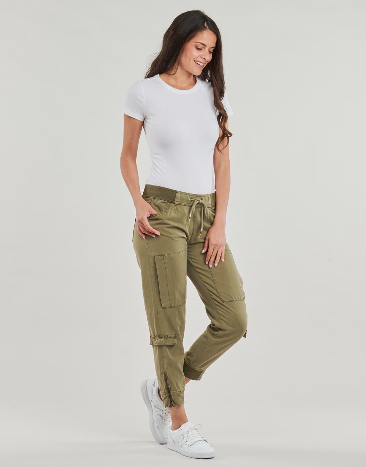 Women's Pants Freeman T.Porter Khaki