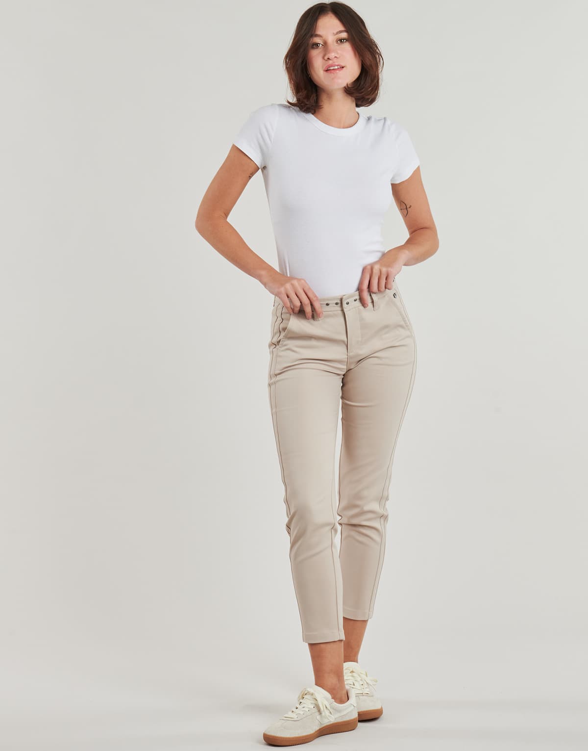 Women's Pants Freeman T.Porter Beige