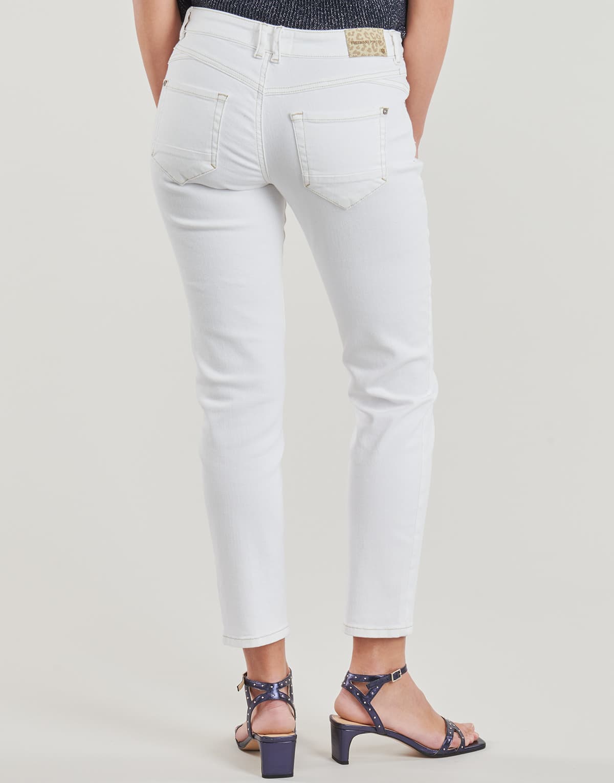 Women's Jeans Freeman T.Porter White