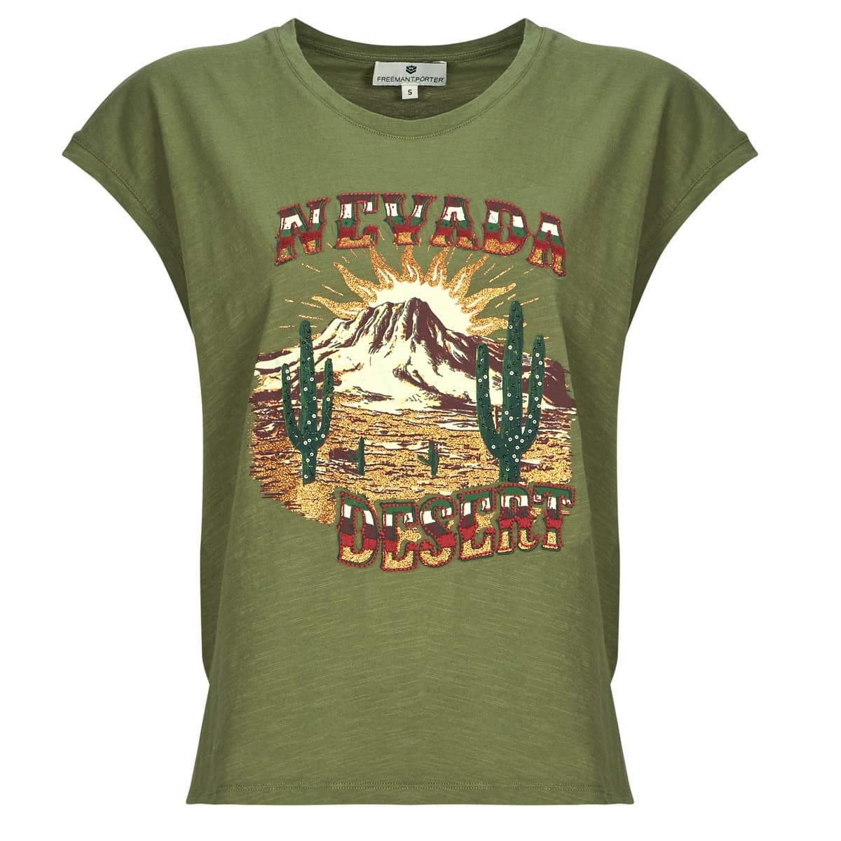 Women's T-Shirts Freeman T.Porter Green