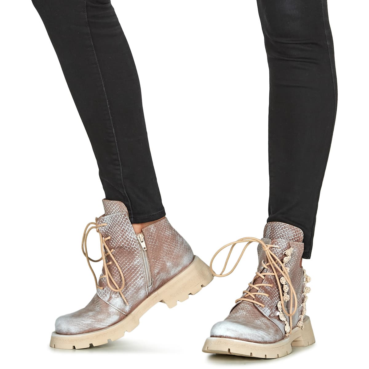 Women's Boots Papucei Beige