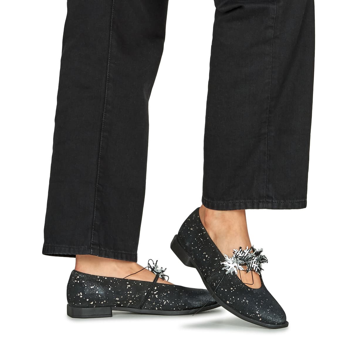 Women's Ballet Flats Papucei Black