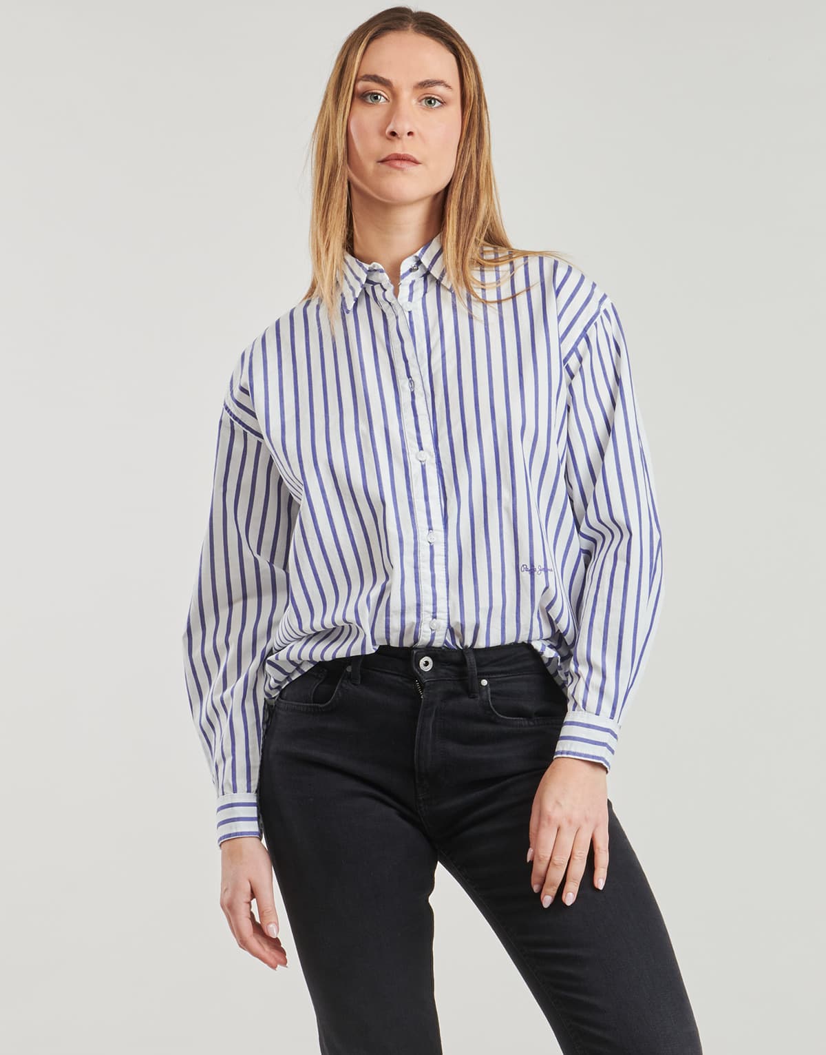 Women's Shirts Pepe Jeans Blue