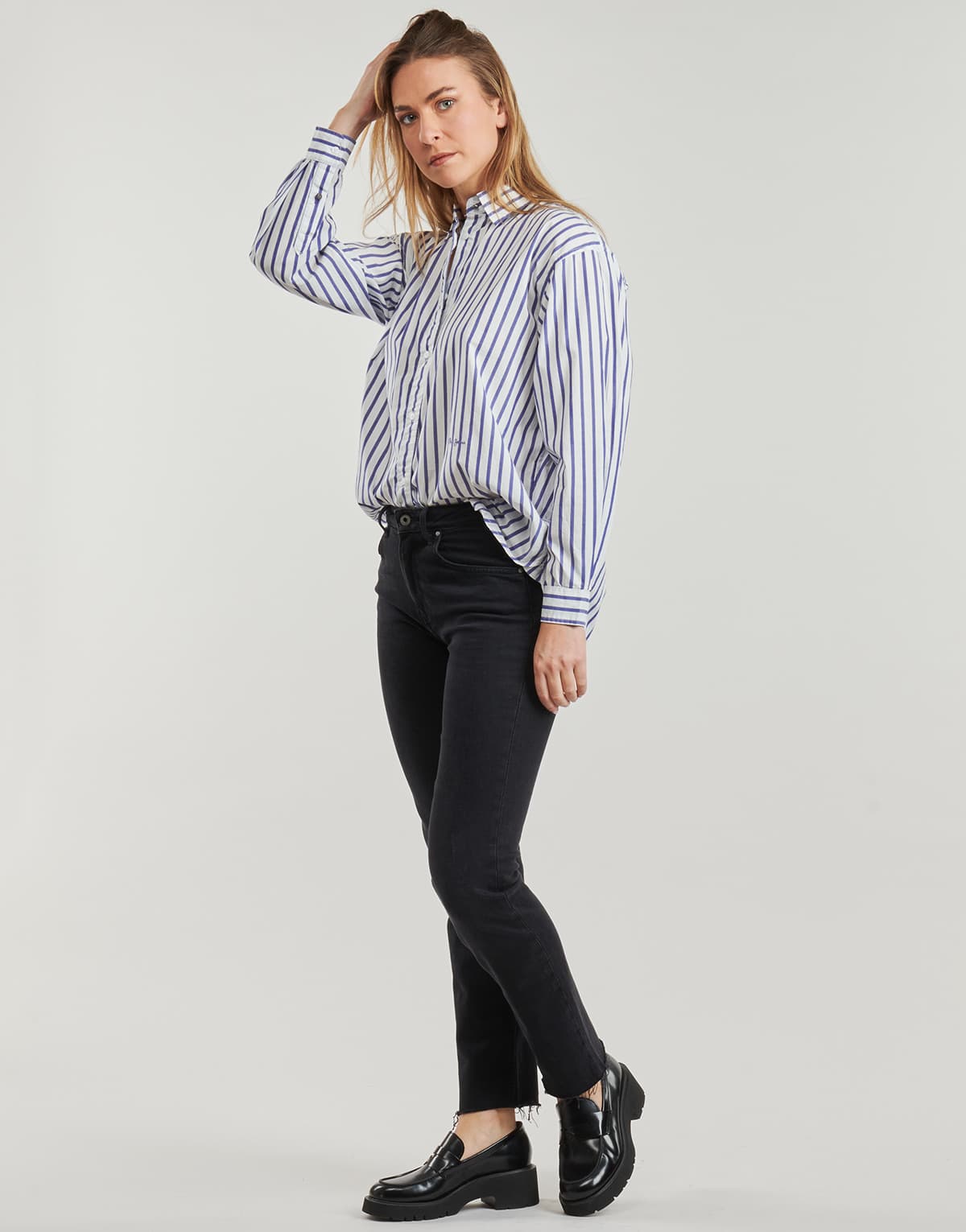 Women's Shirts Pepe Jeans Blue