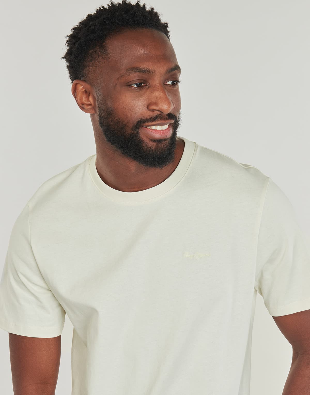 Men's T-Shirts Pepe Jeans Beige