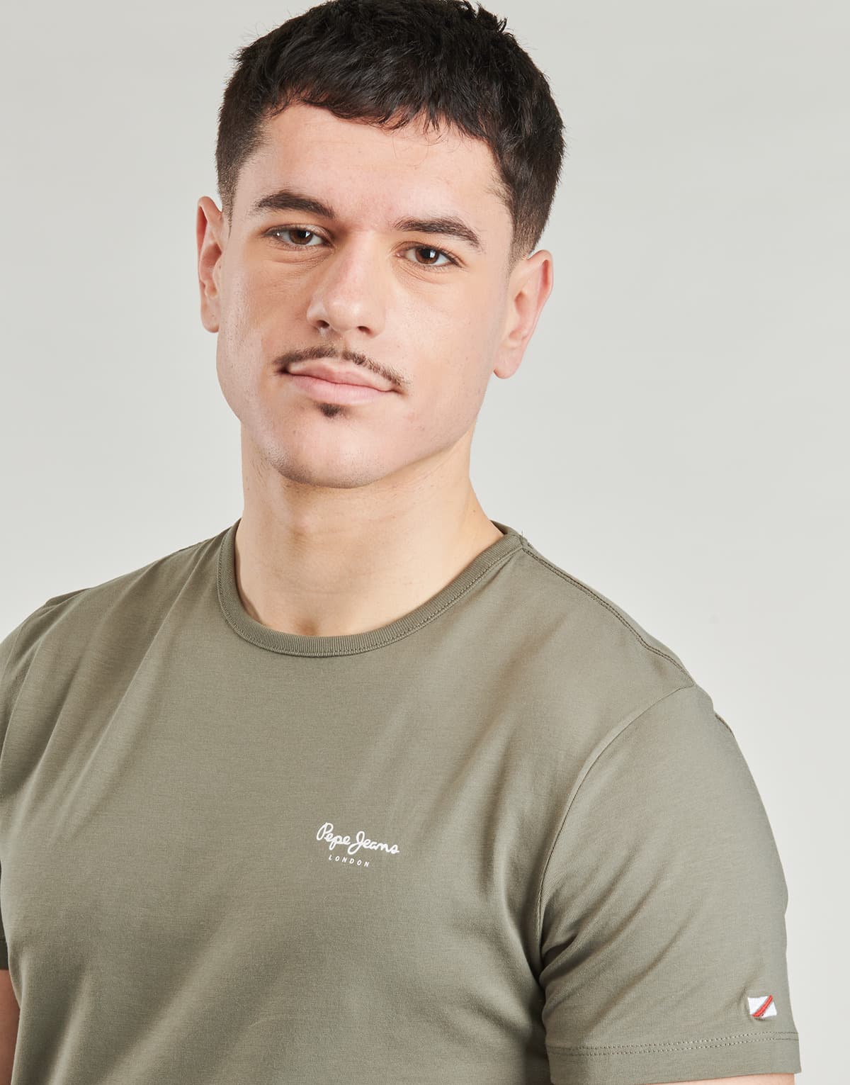 Men's T-Shirts Pepe Jeans Khaki