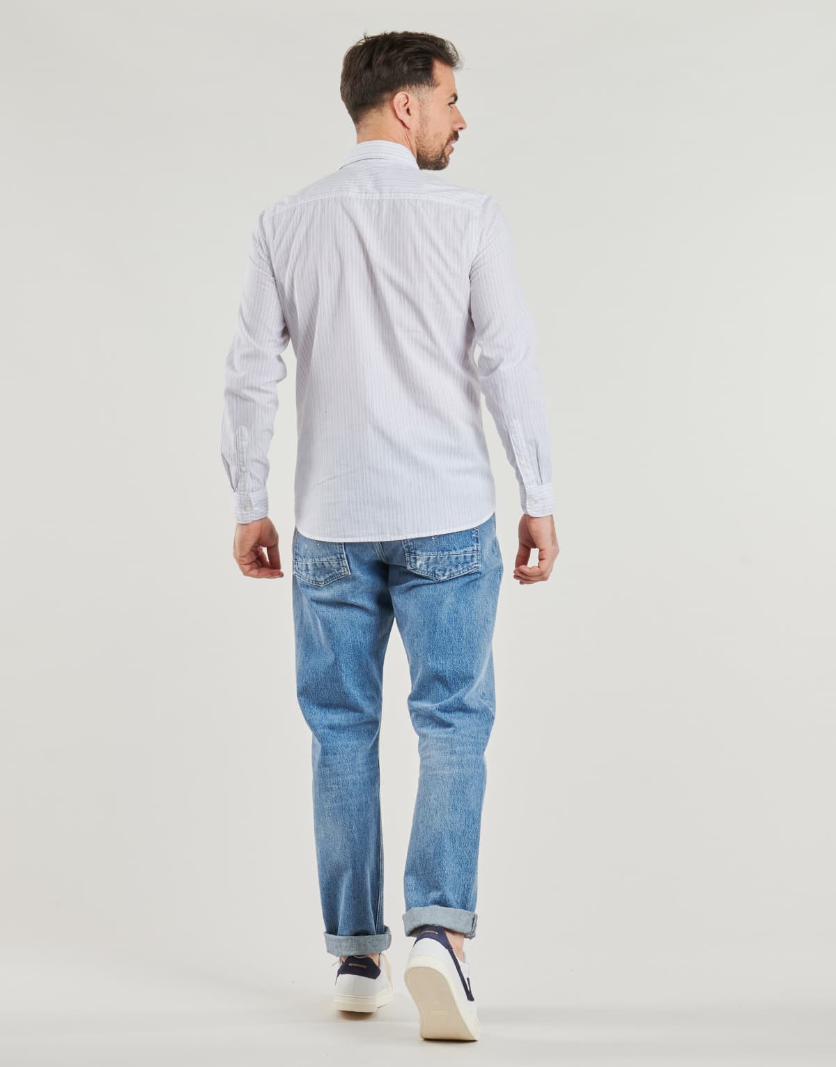 Men's Shirts Pepe Jeans White