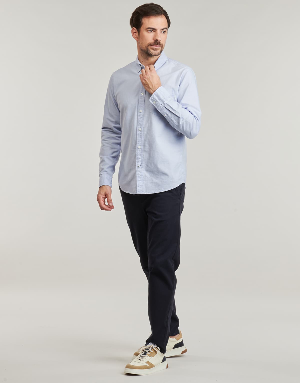 Men's Shirts Pepe Jeans Blue