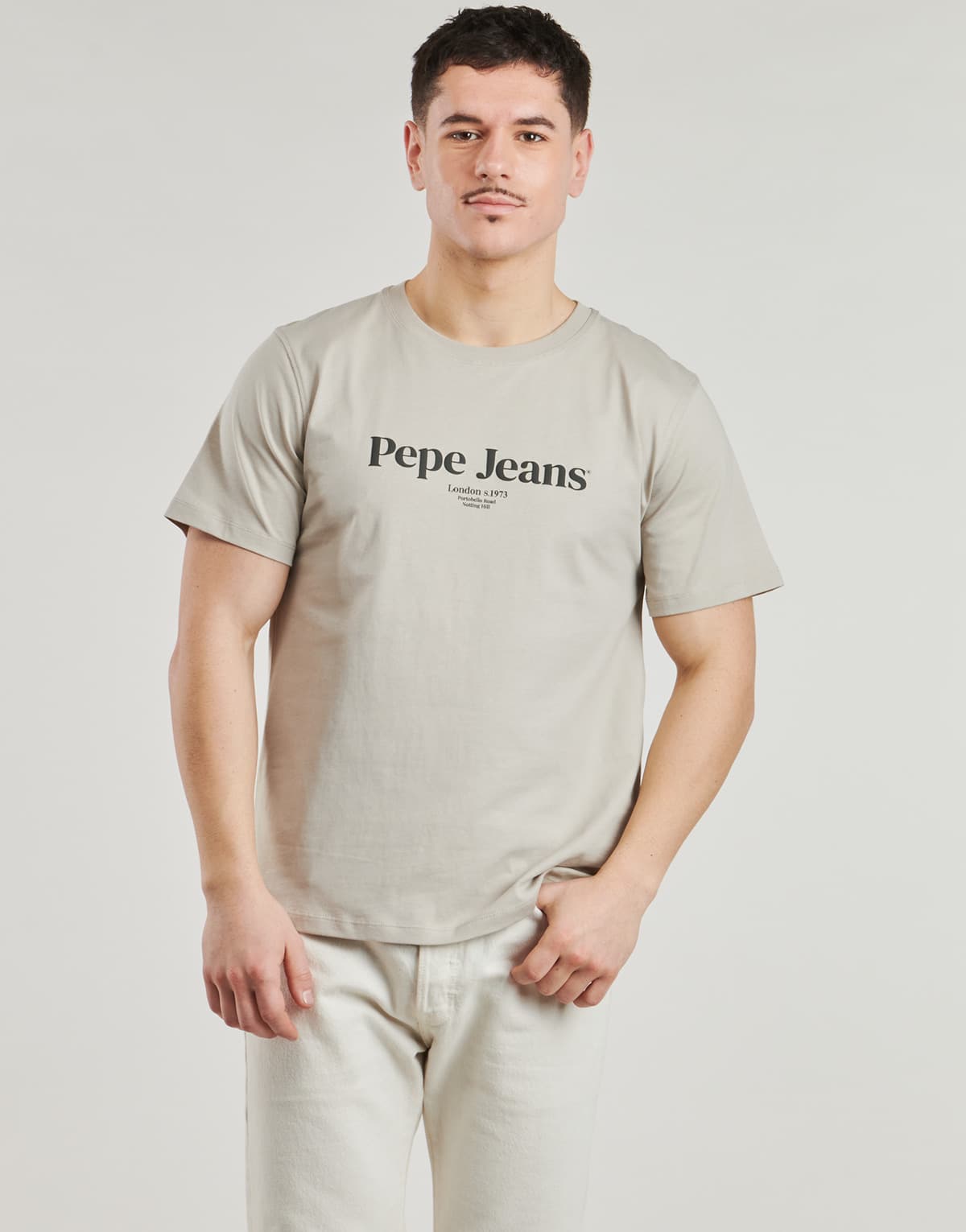 Men's T-Shirts Pepe Jeans Beige