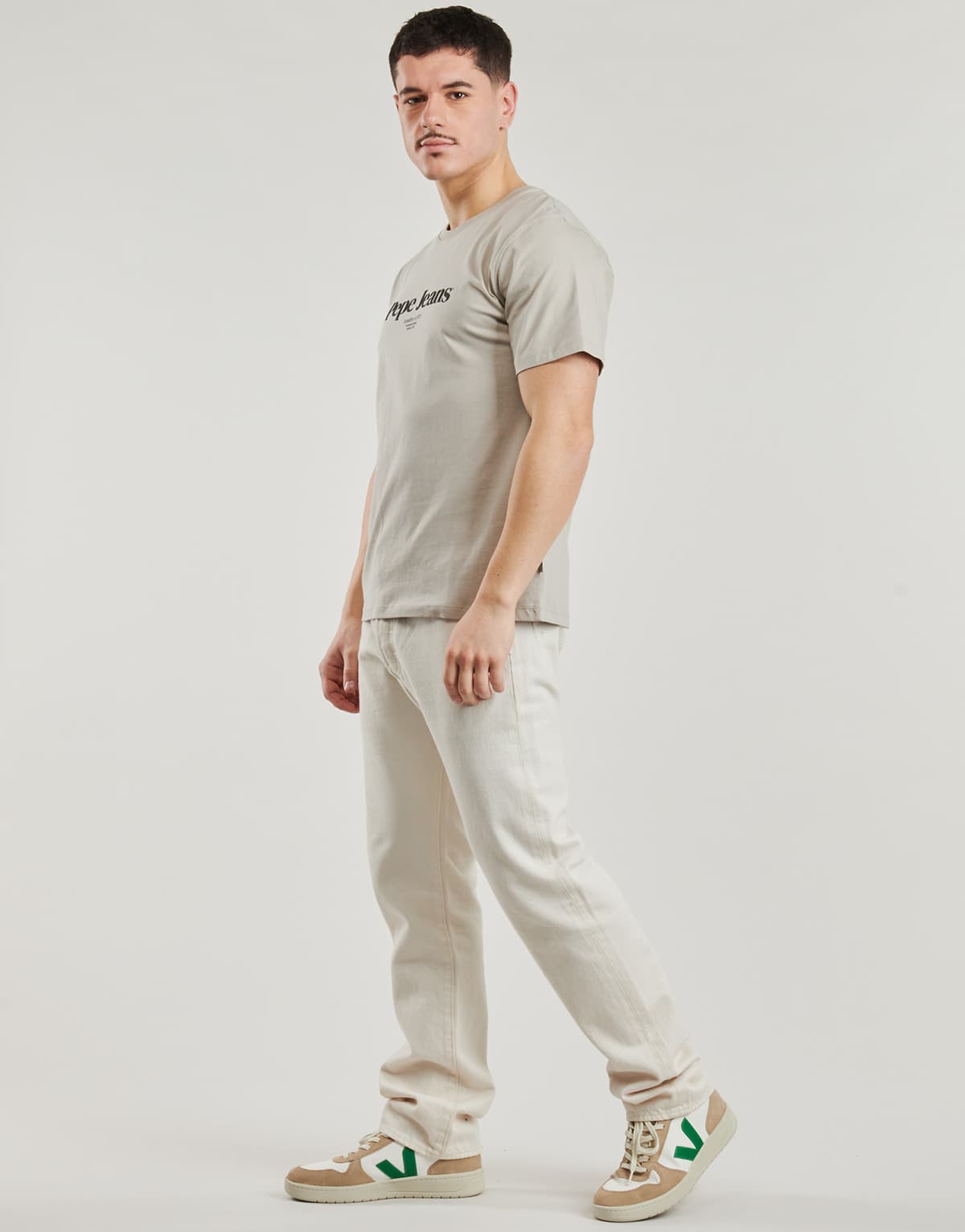 Men's T-Shirts Pepe Jeans Beige