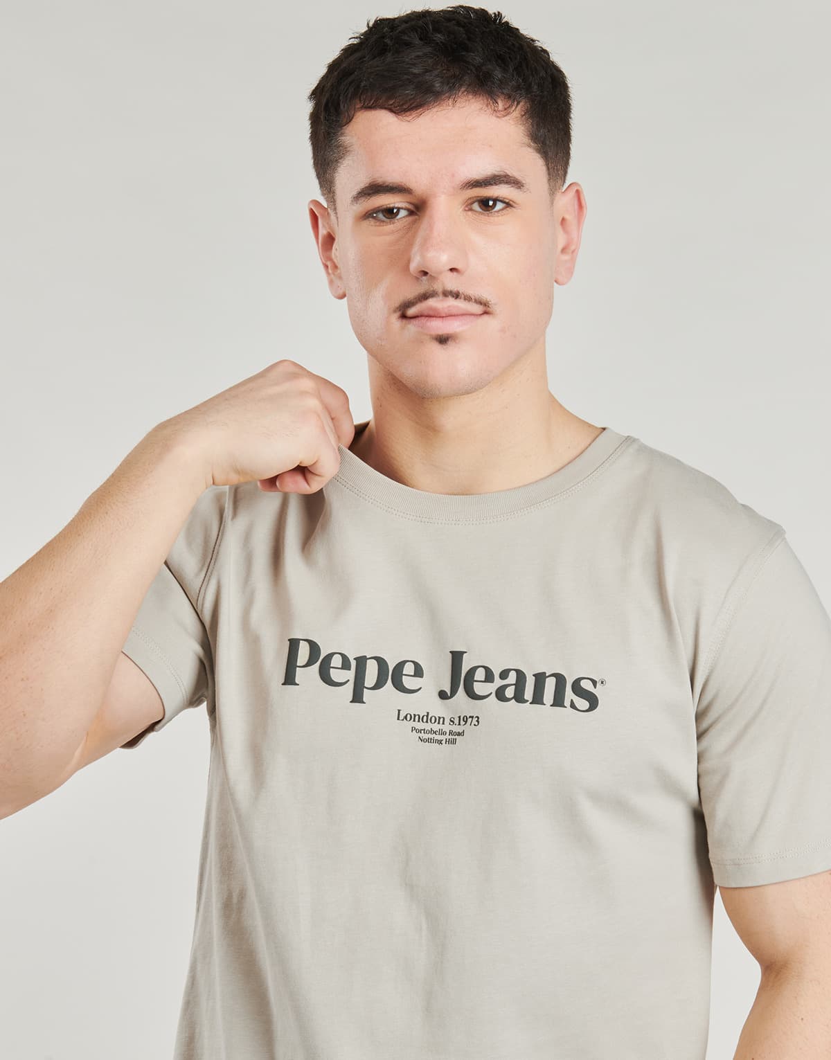 Men's T-Shirts Pepe Jeans Beige