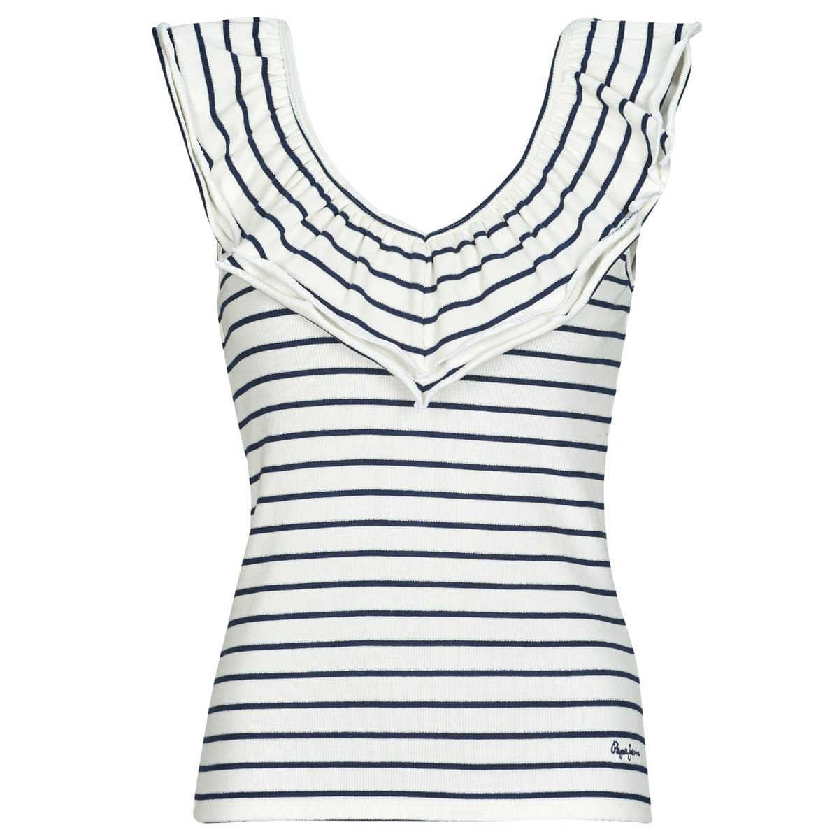 Women's T-Shirts Pepe Jeans White