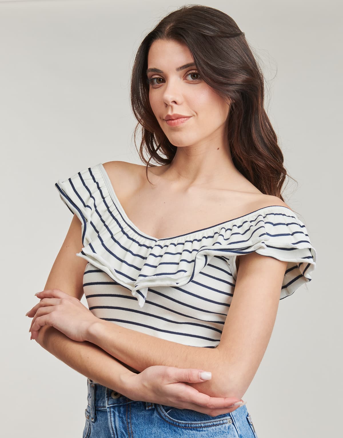 Women's T-Shirts Pepe Jeans White