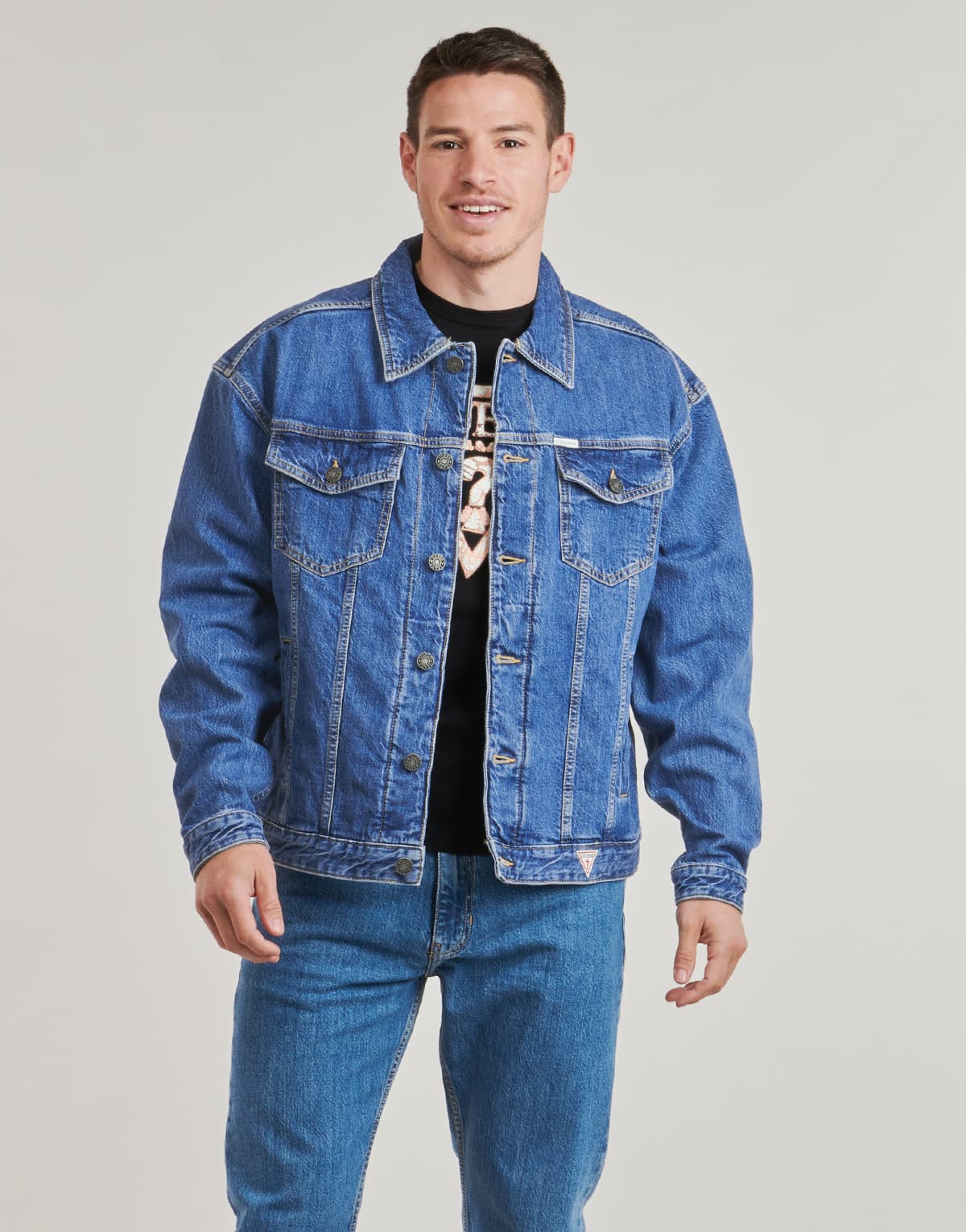 Men's Jackets Guess Blue