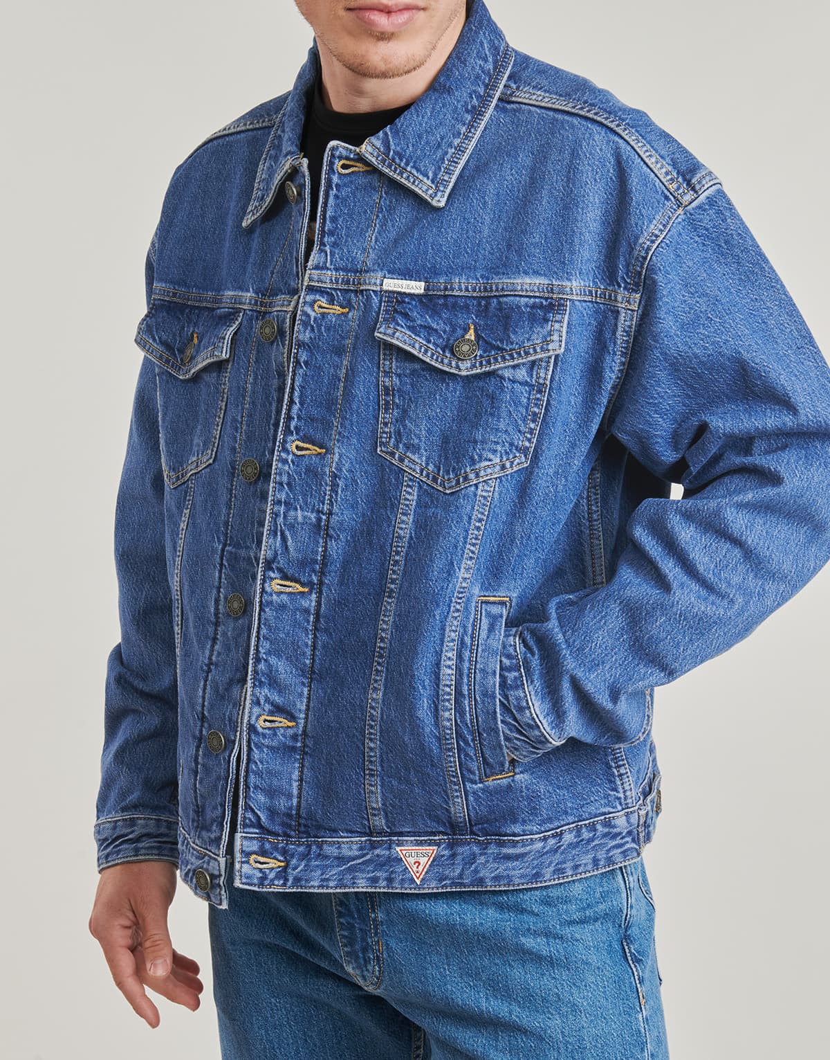 Men's Jackets Guess Blue