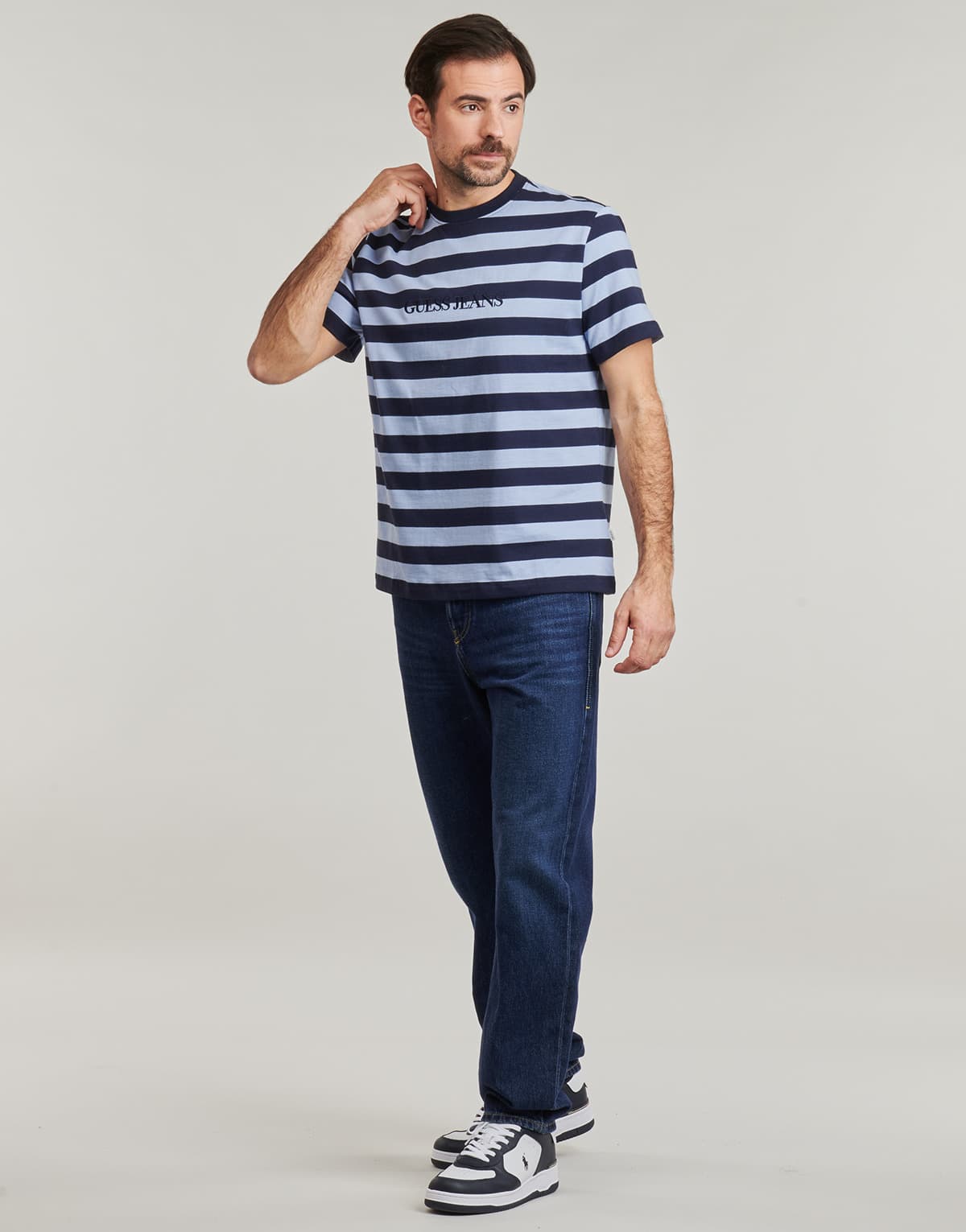 Men's T-Shirts Guess Blue