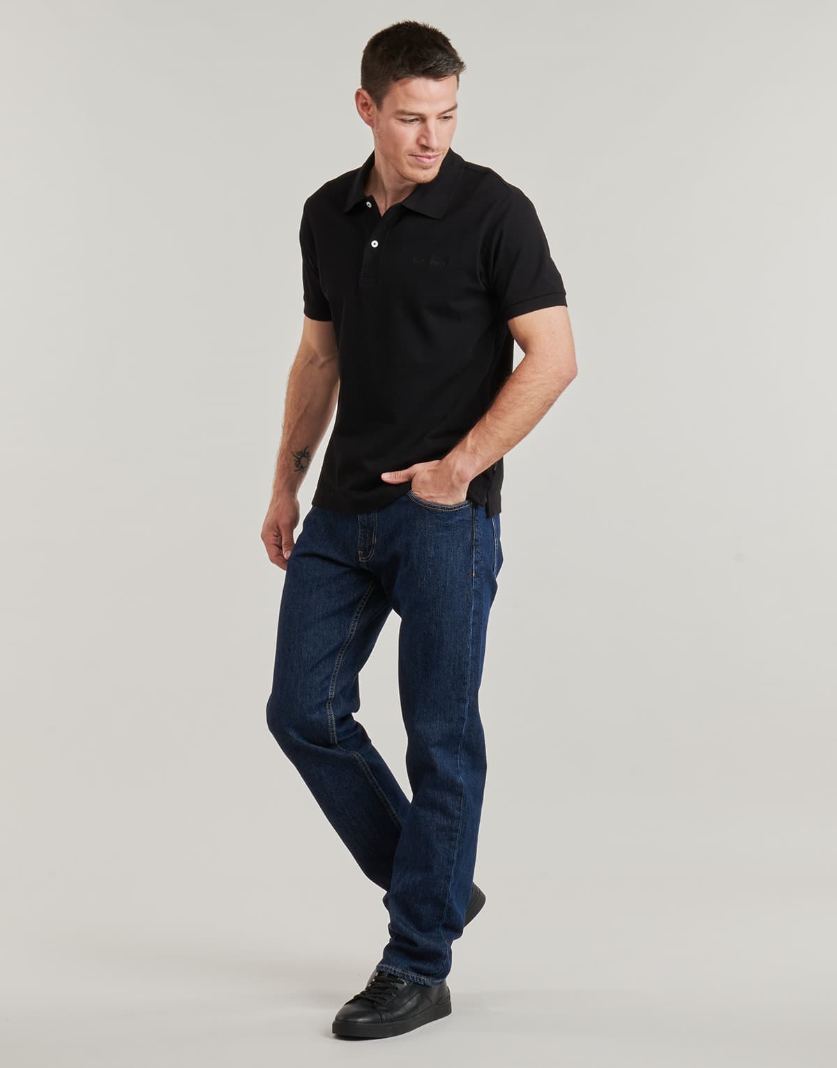 Men's Polo Shirts Guess Black