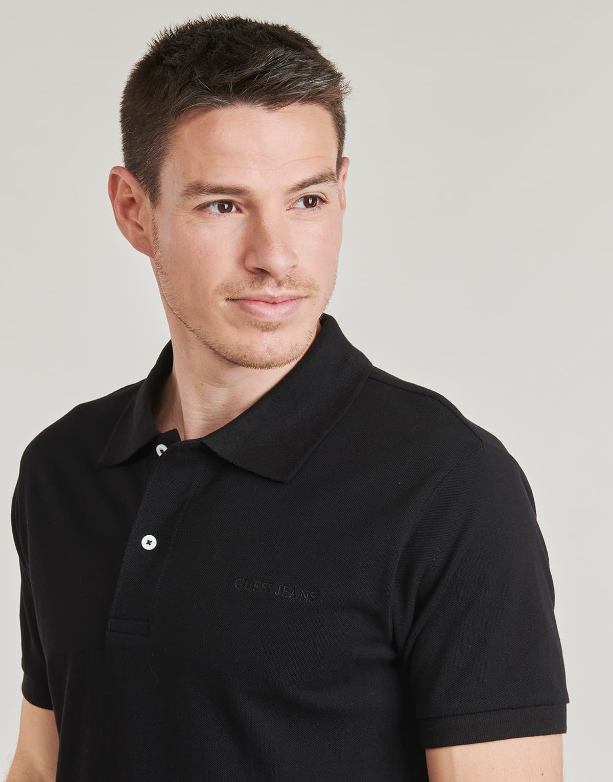 Men's Polo Shirts Guess Black