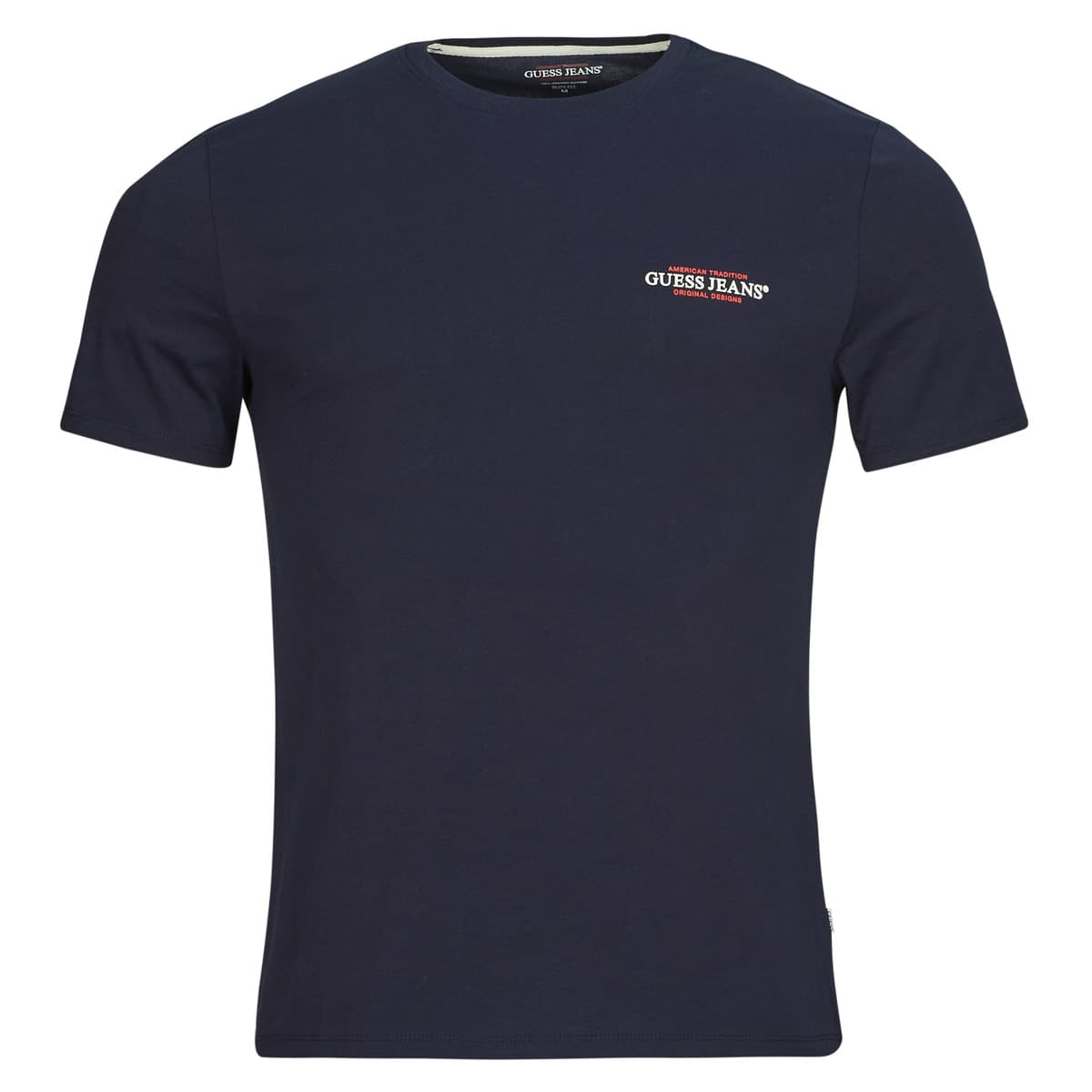 T-shirt με κοντά μανίκια Guess SS CN SLIM AMERICAN TR TEE