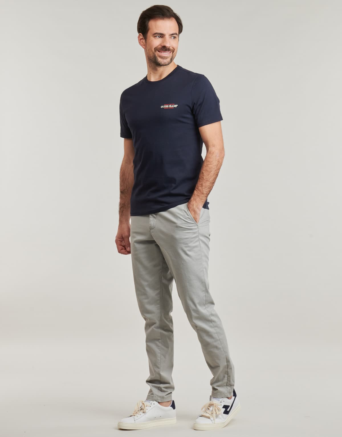 Men's T-Shirts Guess Blue