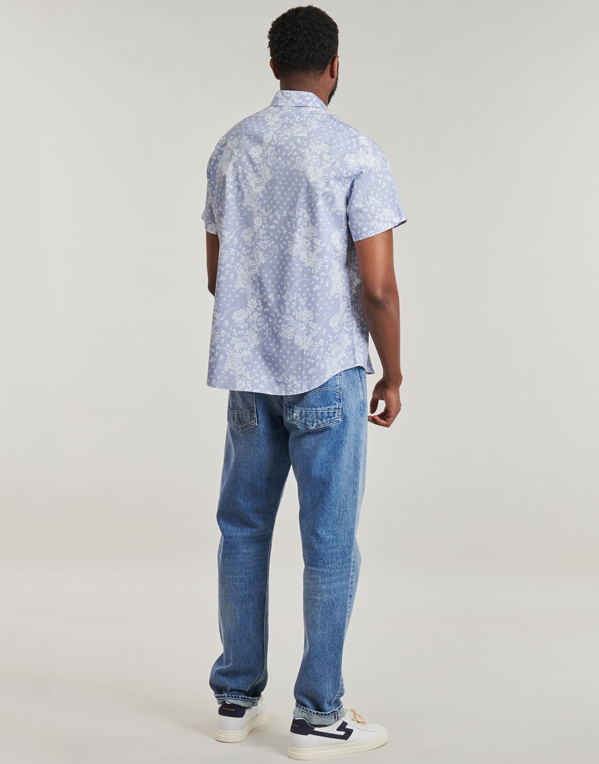 Men's Shirts Guess Blue