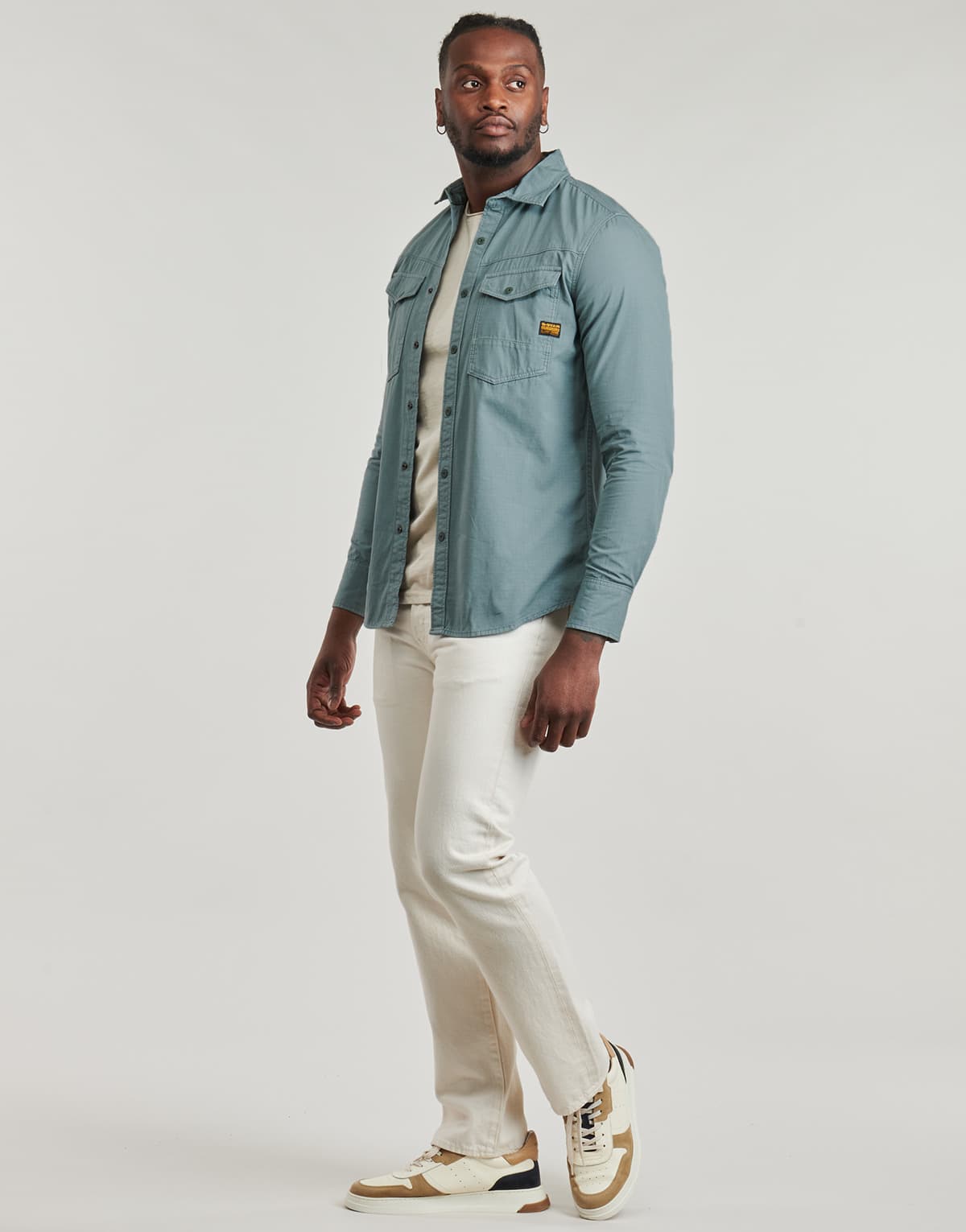 Men's Shirts G-Star Raw Blue