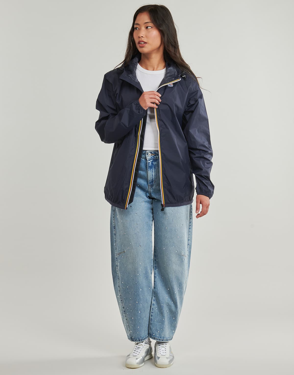 Women's Windbreakers K-Way Blue