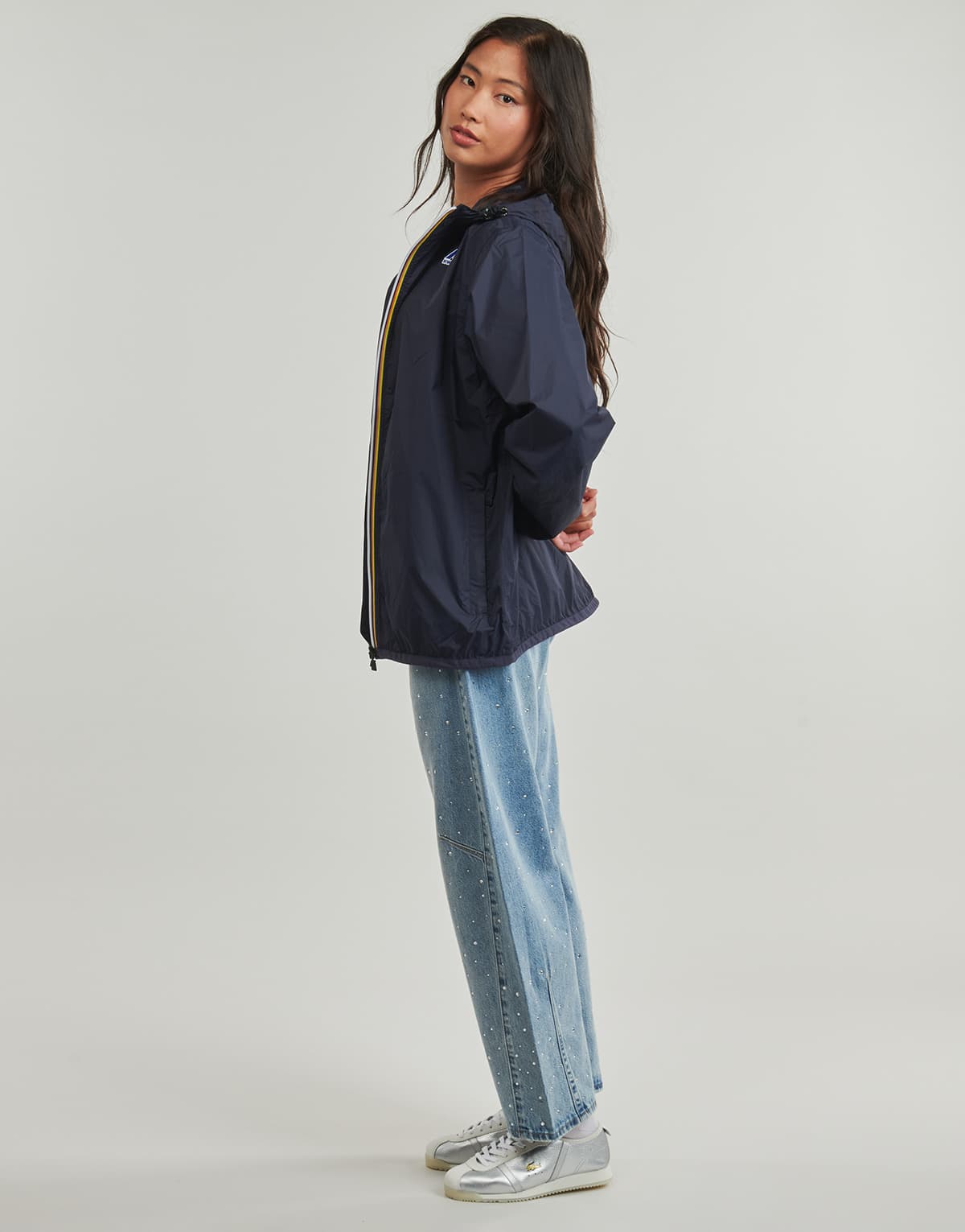 Women's Windbreakers K-Way Blue