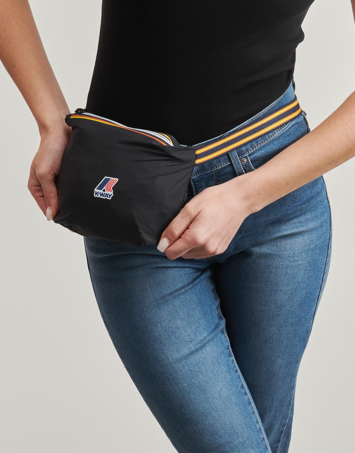 Women's Windbreakers K-Way Black