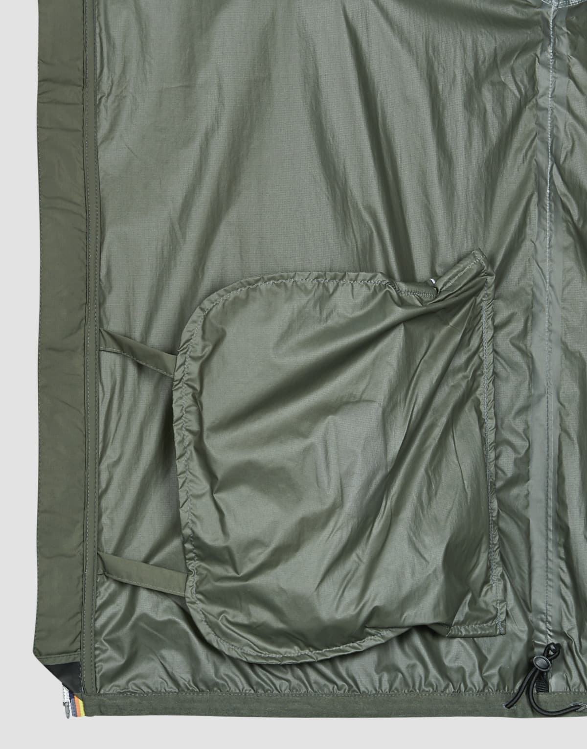 Women's Windbreakers K-Way Khaki