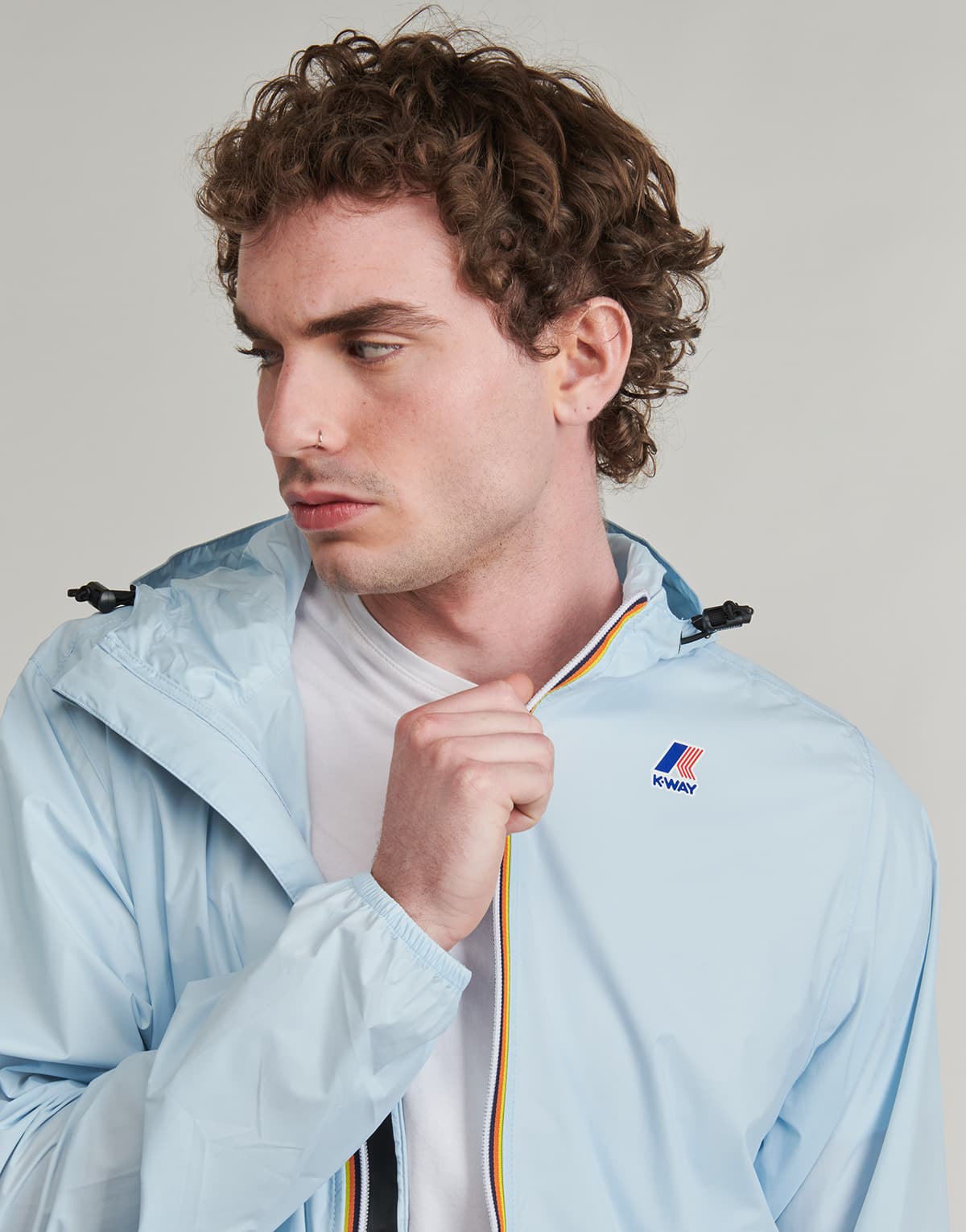 Women's Windbreakers K-Way Blue