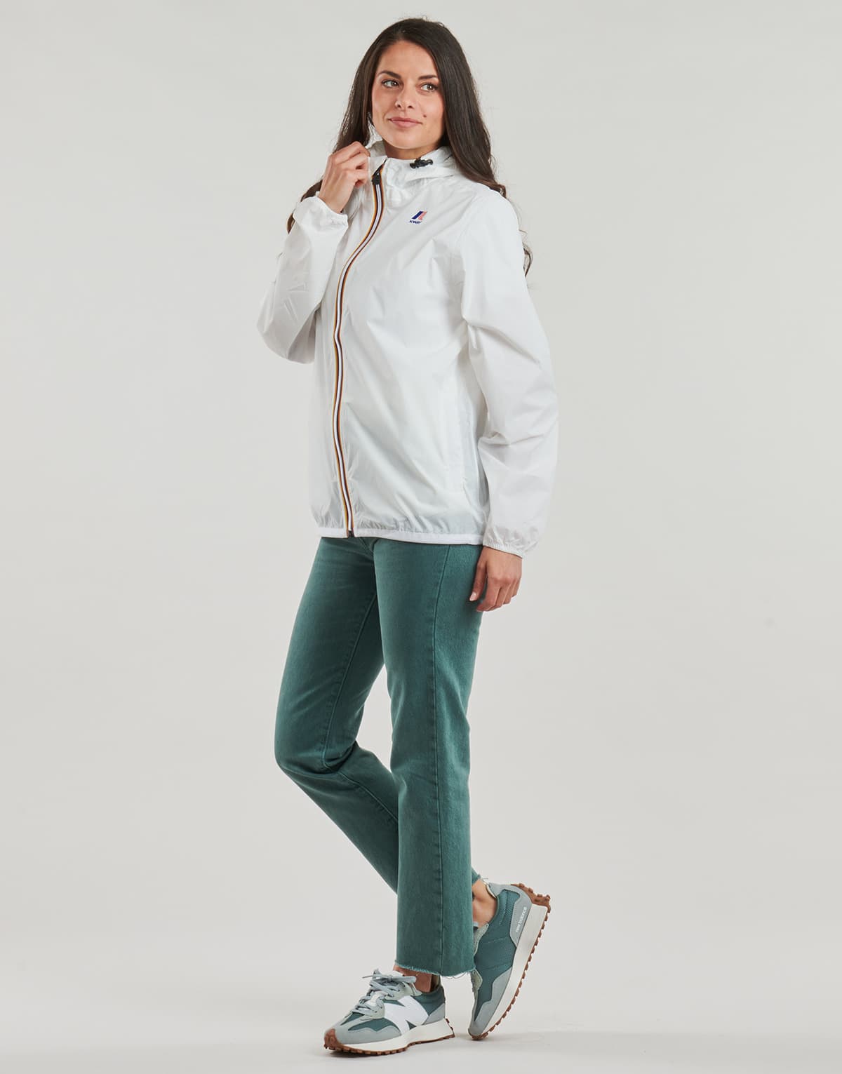 Women's Windbreakers K-Way White