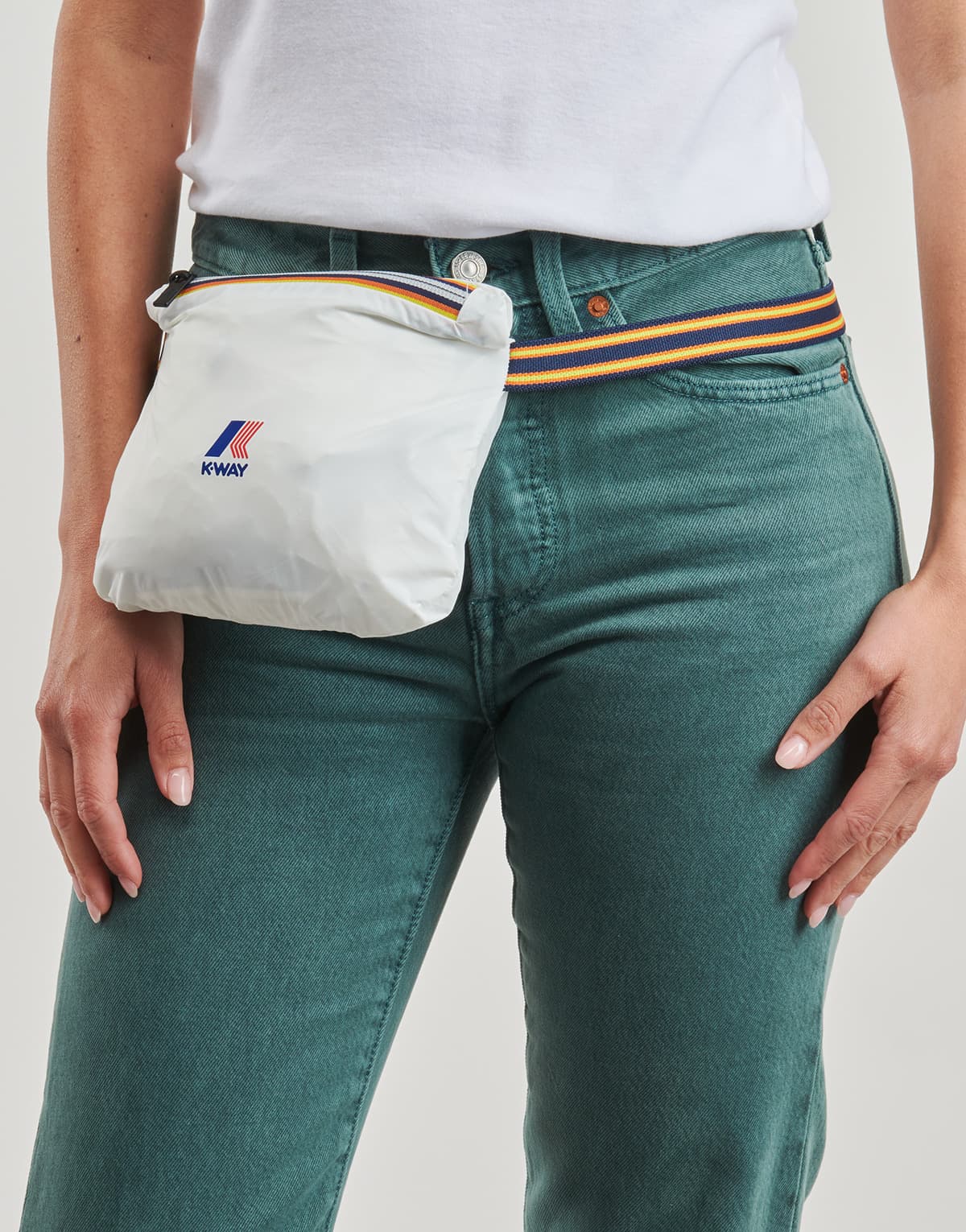 Women's Windbreakers K-Way White